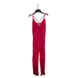 beb Red Lace Jumpsuit XS - Women's Jumpsuits & Rompers
